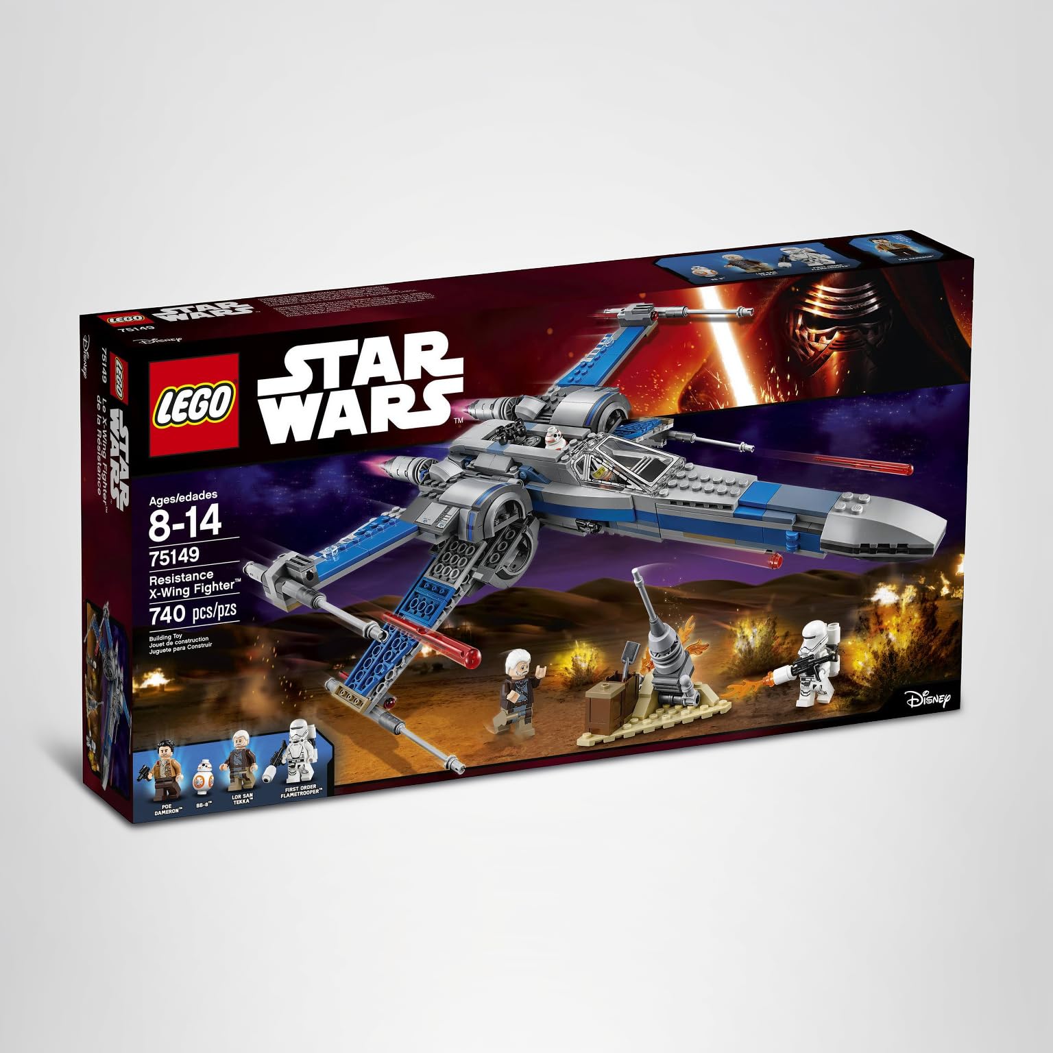 Amazon.com: LEGO Star Wars Resistance X-Wing Fighter 75149 Star